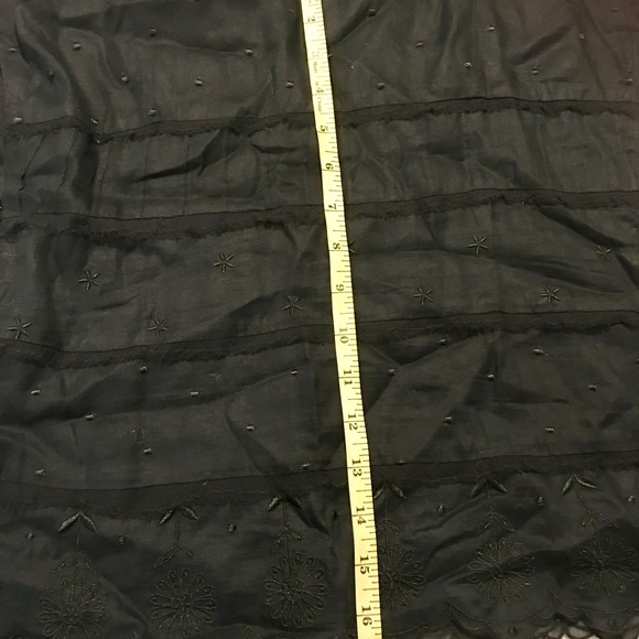 EUC Odille for Anthropologie embroidered top sz 12 - Picture 12 of 12